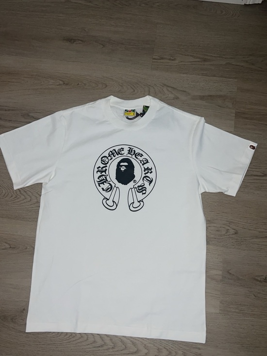 Chrome Hearts Other - Chrome Hearts White T-Shirt with Black Graphic Logo